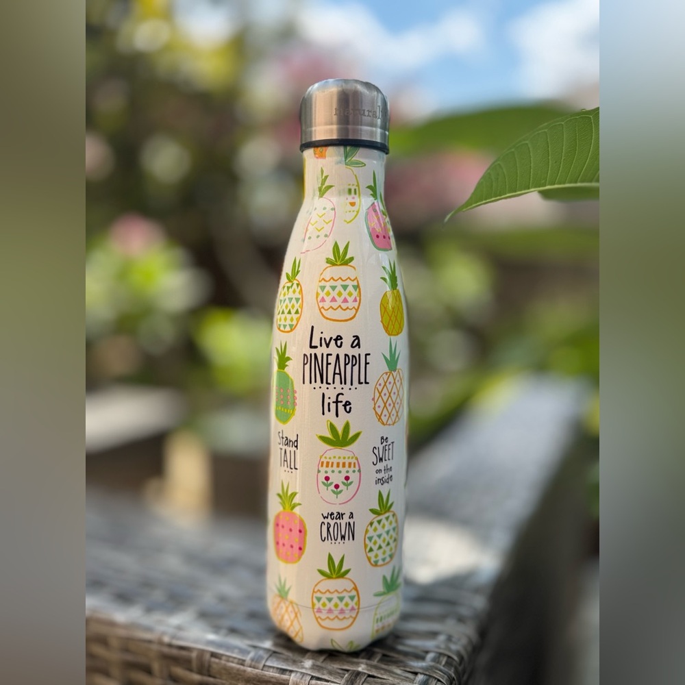 NATURAL LIFE | Live a Pineapple Life Water Bottle